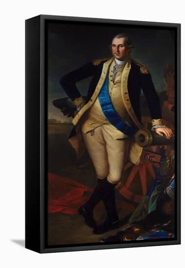 George Washington, after 1779-Charles Willson Peale-Framed Stretched Canvas