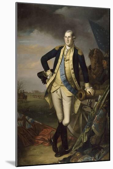 George Washington after the Battle of Princeton on January 3, 1777-Charles Willson Peale-Mounted Giclee Print