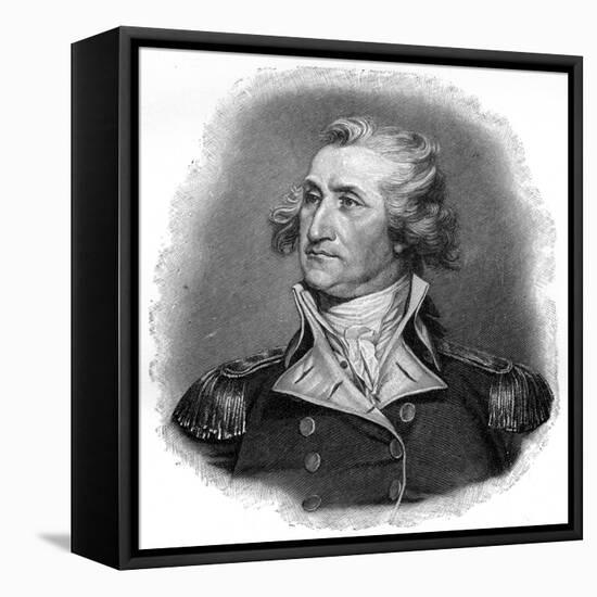 George Washington, American Revolutionary Leader and First President of the USA, 1783-Thomas Cheesman-Framed Stretched Canvas