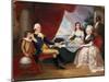 George Washington and His Family-Eugene Atget-Mounted Giclee Print