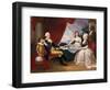 George Washington and His Family-Eugene Atget-Framed Giclee Print