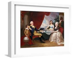 George Washington and His Family-Eugene Atget-Framed Giclee Print