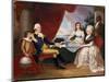 George Washington and His Family-Eugene Atget-Mounted Giclee Print