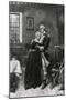 George Washington and His Mother Embracing-null-Mounted Giclee Print