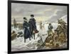 George Washington and Marquis Lafayette at Valley Forge after Alonzo Chappel-null-Framed Giclee Print