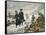 George Washington and Marquis Lafayette at Valley Forge after Alonzo Chappel-null-Framed Stretched Canvas