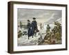 George Washington and Marquis Lafayette at Valley Forge after Alonzo Chappel-null-Framed Premium Giclee Print