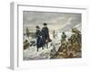 George Washington and Marquis Lafayette at Valley Forge after Alonzo Chappel-null-Framed Premium Giclee Print