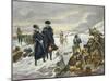 George Washington and Marquis Lafayette at Valley Forge after Alonzo Chappel-null-Mounted Giclee Print
