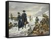 George Washington and Marquis Lafayette at Valley Forge after Alonzo Chappel-null-Framed Stretched Canvas