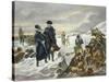 George Washington and Marquis Lafayette at Valley Forge after Alonzo Chappel-null-Stretched Canvas