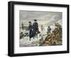 George Washington and Marquis Lafayette at Valley Forge after Alonzo Chappel-null-Framed Giclee Print