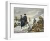 George Washington and Marquis Lafayette at Valley Forge after Alonzo Chappel-null-Framed Giclee Print