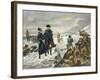 George Washington and Marquis Lafayette at Valley Forge after Alonzo Chappel-null-Framed Giclee Print