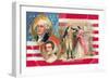 George Washington and Martha Curtis-null-Framed Art Print