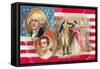 George Washington and Martha Curtis-null-Framed Stretched Canvas