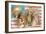 George Washington and Martha Custis-null-Framed Art Print