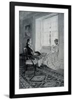 George Washington and Mary Philipse-Howard Pyle-Framed Giclee Print