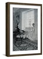 George Washington and Mary Philipse-Howard Pyle-Framed Giclee Print