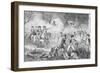 George Washington and Soldiers Attacking Hessians-null-Framed Giclee Print
