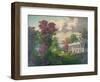 George Washington Arriving at Mount Vernon-null-Framed Giclee Print