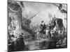 George Washington Arriving for His Inauguration-null-Mounted Giclee Print