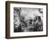 George Washington Arriving for His Inauguration-null-Framed Giclee Print