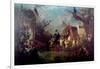 George Washington Arriving in New York City, April 30, 1789-Arsene Hippolyte Rivey-Framed Giclee Print