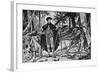 George Washington as A Surveyor-null-Framed Giclee Print