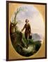 George Washington as a Young Surveyor, 1841-John Gadsby Chapman-Framed Giclee Print