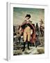 George Washington at Dorchester Heights, Massachusetts-Emanuel Leutze-Framed Giclee Print