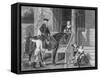 George Washington at Home with Family-null-Framed Stretched Canvas