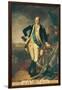 George Washington at Princeton, 1779-Charles Willson Peale-Framed Giclee Print