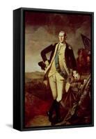 George Washington at Princeton-Charles Willson Peale-Framed Stretched Canvas