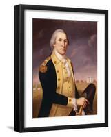 George Washington at Princeton-Charles Peale Polk-Framed Giclee Print