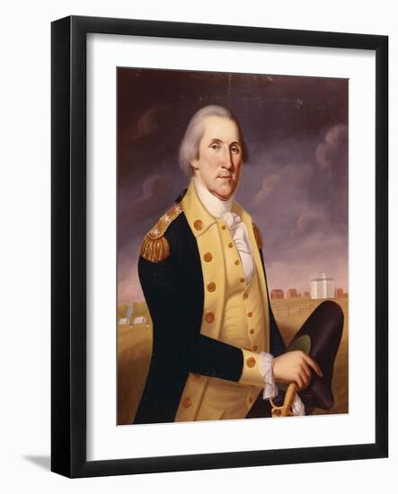 George Washington at Princeton-Charles Peale Polk-Framed Giclee Print