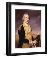 George Washington at Princeton-Charles Peale Polk-Framed Giclee Print