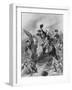 George Washington at the Battle of Princeton-null-Framed Giclee Print