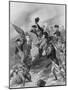 George Washington at the Battle of Princeton-null-Mounted Giclee Print