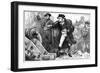 George Washington at the Siege of Yorktown, Virginia, 1781-null-Framed Giclee Print