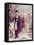 George Washington at Valley Forge, on Dec. 1777-null-Framed Stretched Canvas