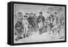 George Washington at Valley Forge with His Continental Army, Winter and Spring, 1777-78-null-Framed Stretched Canvas