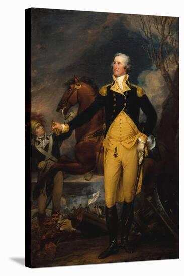 George Washington before the Battle of Trenton, c.1792–94-John Trumbull-Stretched Canvas