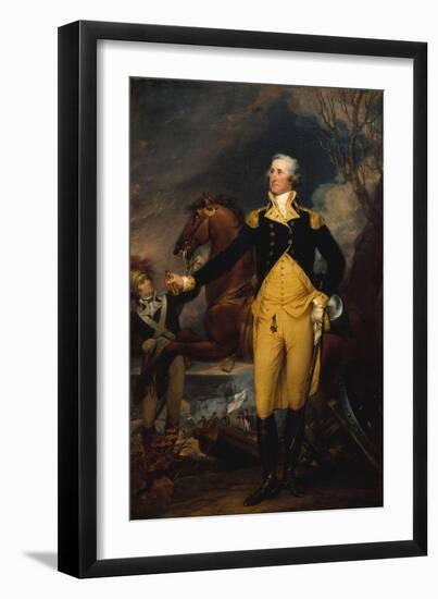 George Washington before the Battle of Trenton, c.1792–94-John Trumbull-Framed Giclee Print