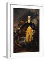 George Washington before the Battle of Trenton, c.1792–94-John Trumbull-Framed Giclee Print