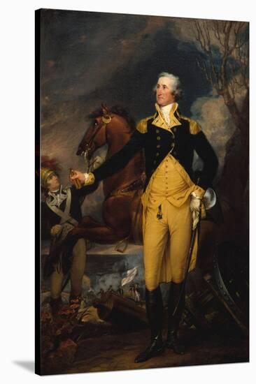 George Washington before the Battle of Trenton, c.1792–94-John Trumbull-Stretched Canvas