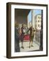 George Washington Being Sworn in as the First President of America in New York-Peter Jackson-Framed Giclee Print