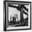 George Washington Bridge Being Constructed-Andreas Feininger-Framed Photographic Print