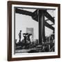 George Washington Bridge Being Constructed-Andreas Feininger-Framed Photographic Print