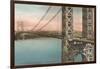 George Washington Bridge, Englewood-null-Framed Art Print